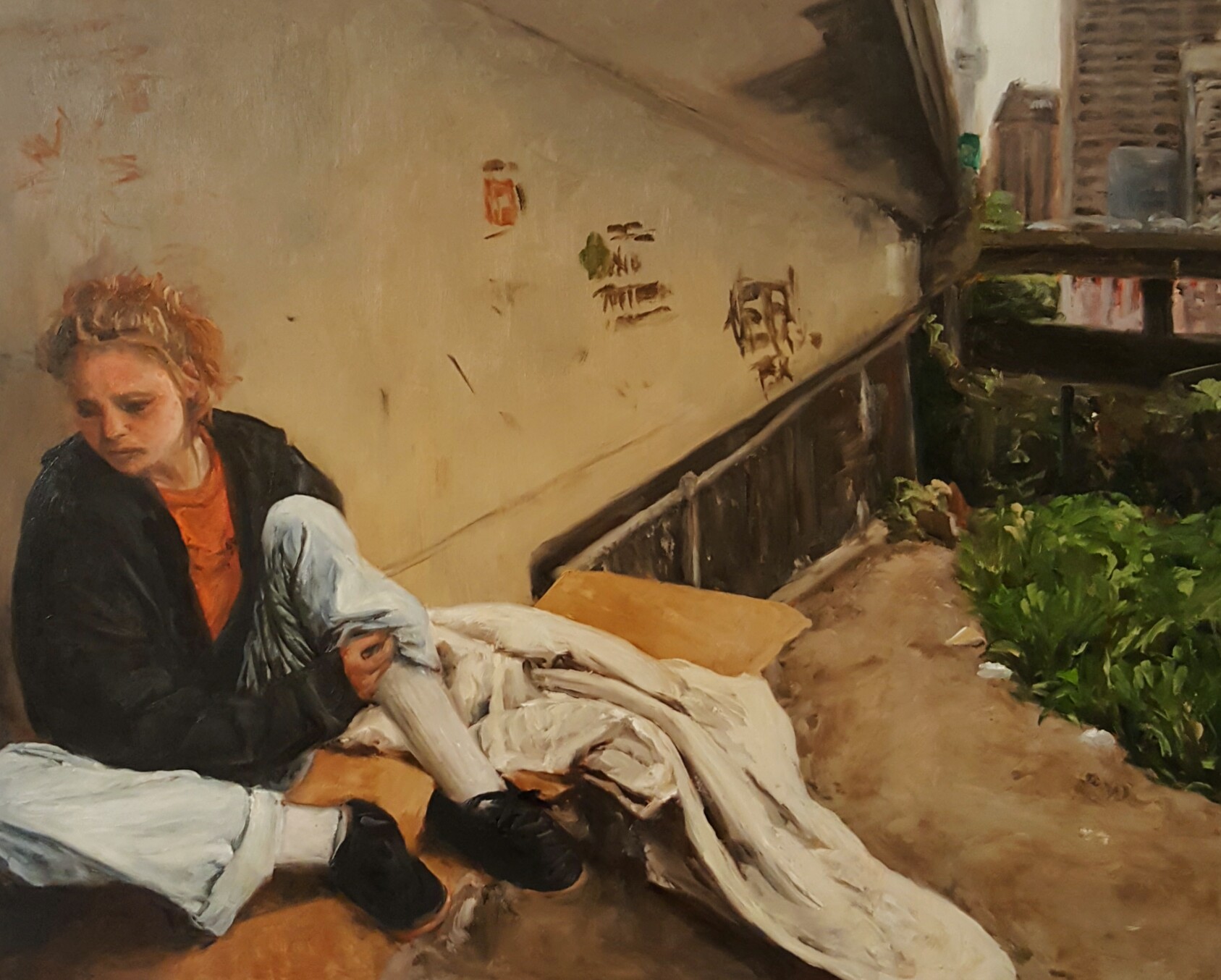 Homeless Woman