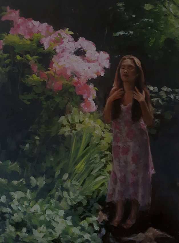 Valerie in the shadows