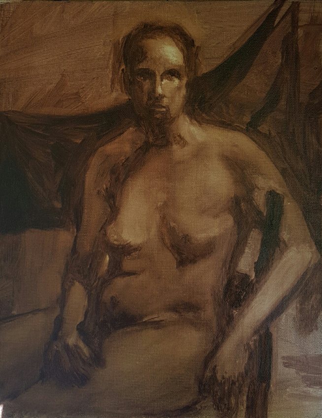 Figure under layer