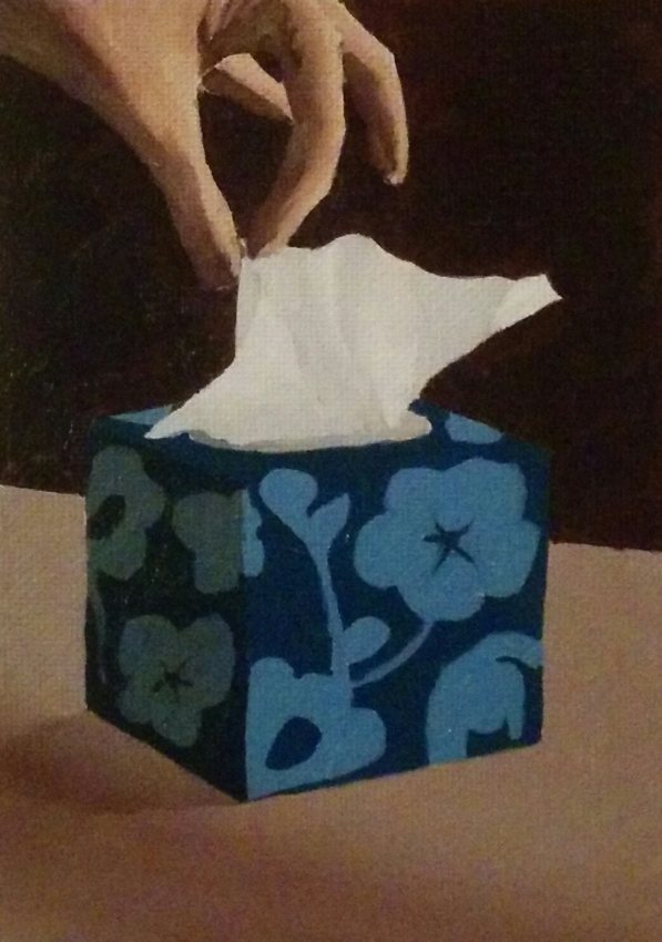 Just one tissue