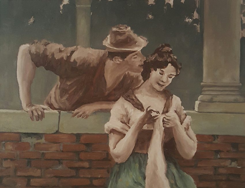 Venetian couple progress