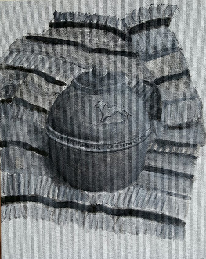 Tea caddy underlayer