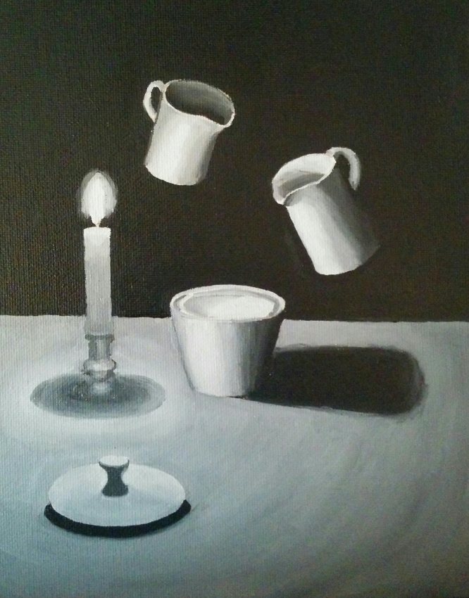 Floating pitchers gray later