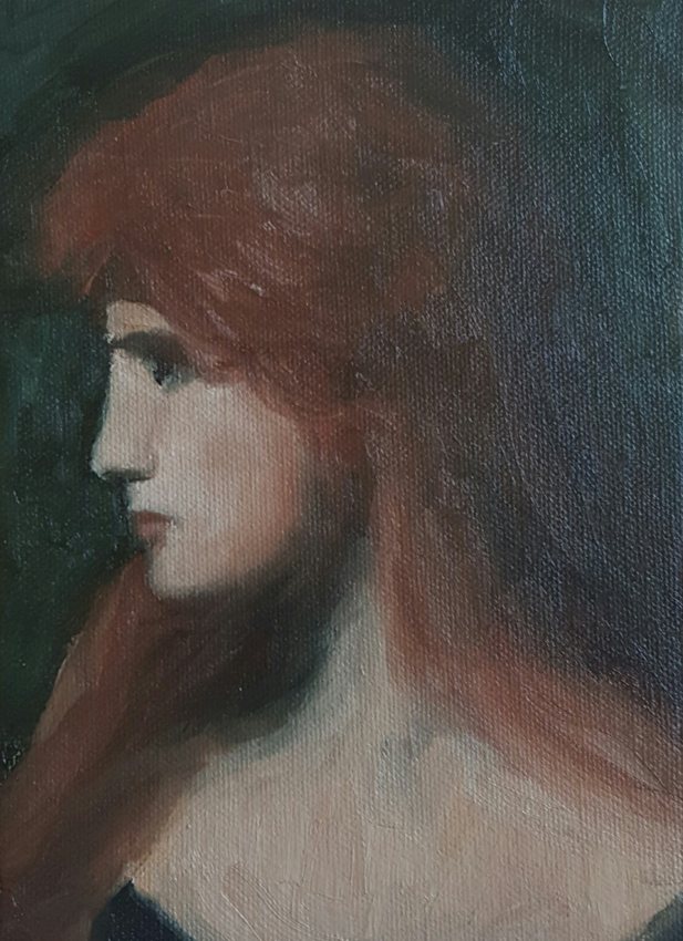 Redhead in profile