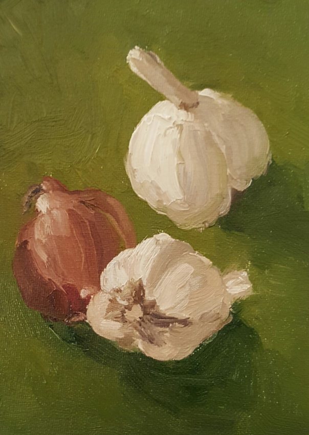 Garlic and scallion