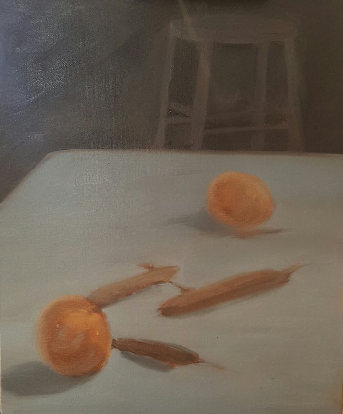 Oranges and feathers underlayer