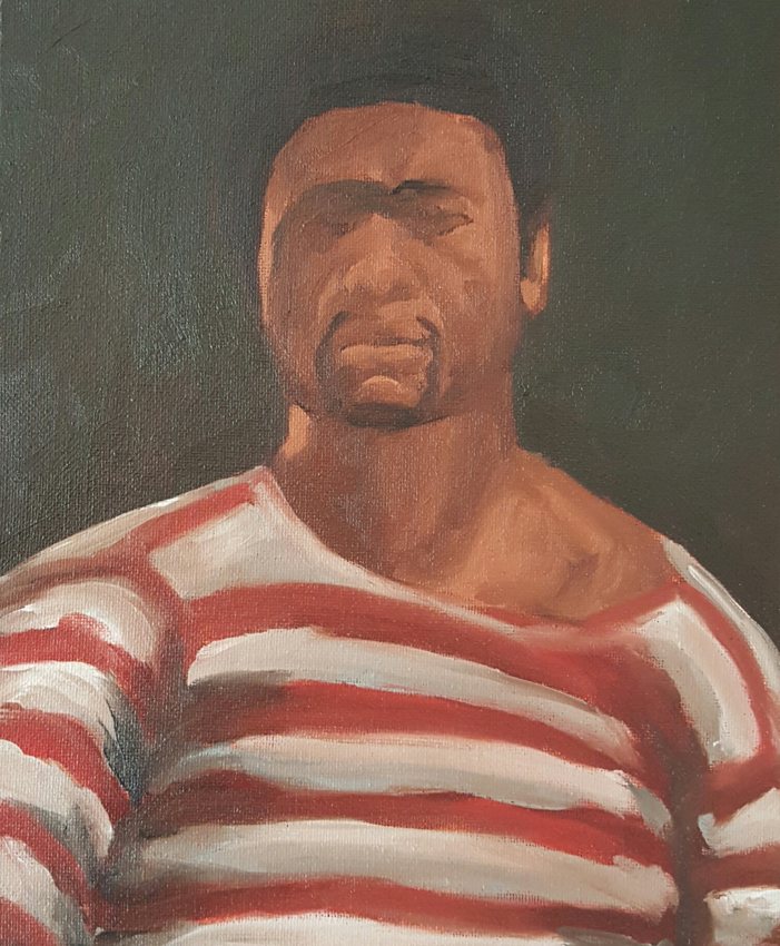 Lovis Corinth – Maltrose (sailor) Grisaille layer 2
