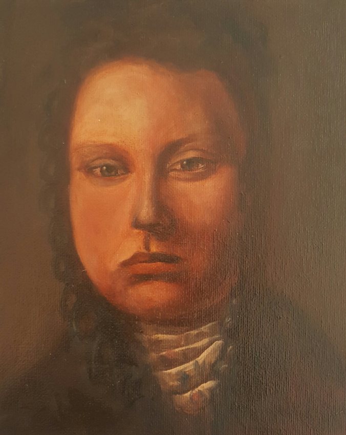 Gerald Brockhurst – the black shawl redo final
