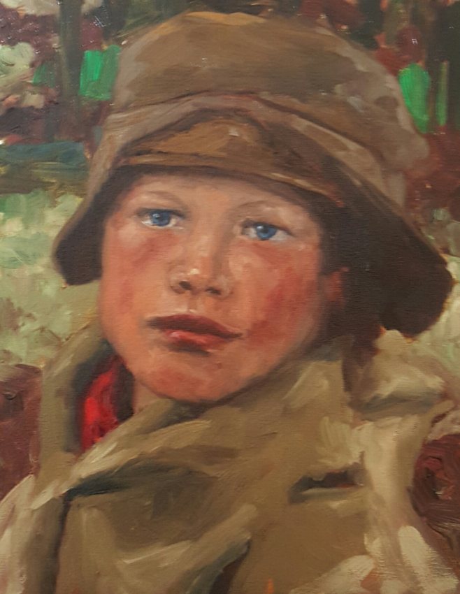 George Claude – ploughboy partial copy