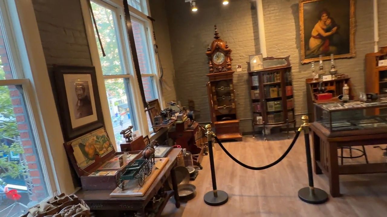 The Beautiful Things museum floor at the Occidental Fine Arts Center